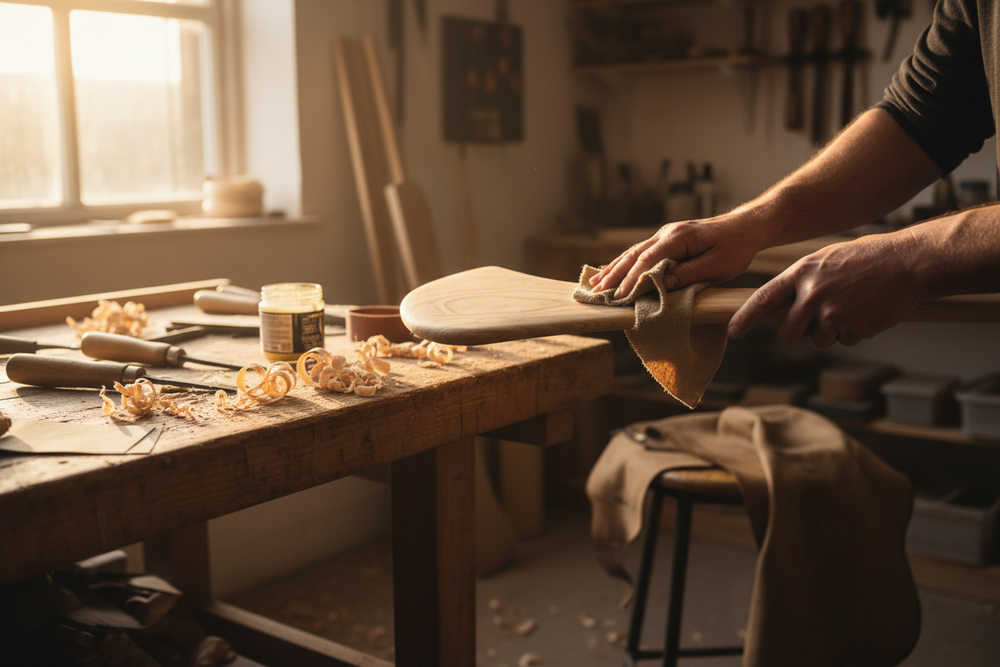 Handcrafted Hurling Stick - Artisan Craftsmanship