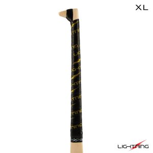 XL Black/Gold Lightning grip