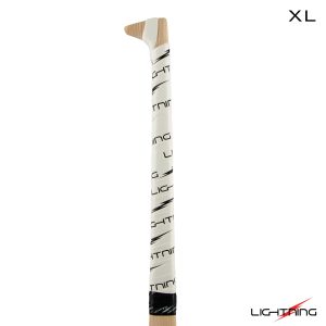 XL white/black lightning grip